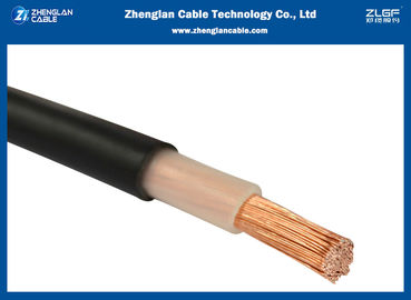 estándar Unarmoured de cobre flexible negro del IEC del cable de transmisión de la baja tensión 600V