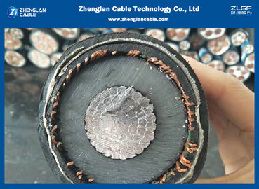 Cables de transmisión medios del voltaje de la sola base de aluminio CU y materiales Zhenglan del AL