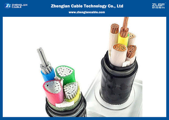 cable de transmisión de la baja tensión de 0.6/1kv 3Cx35+1Cx16sqmm XLPE