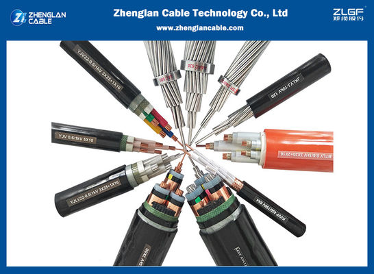 Cables medios acorazados o Unarmored de STA/SWA de XLPE del voltaje de transmisión