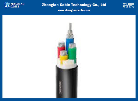 0.6/1KV cable de cobre acorazado multi 4x120sqmm ISO 14001 2005 de la base STA