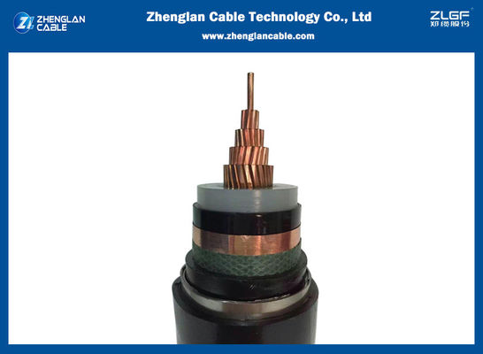 Monoconductor 15kV XLPE/PVC aislamiento Cables de alimentación de media tensión STA/SWA armour1x185sqmm IEC60502-2
