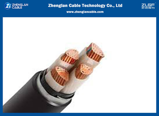 Cable de transmisión de CU/XLPE/PVC/SWA/PVC LV 0.6/1KV 4x95sqmm IEC60502-1