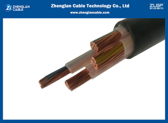 cable de transmisión de 1kv CU/XLPE/LSOH LV 4x70sqmm Unarmored IEC60502-1