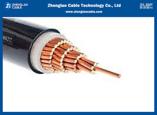 Cable de alimentación 0,6/1KV LV 1C (sin blindaje) CU/AL Cable aislado de PVC/XLPE según IEC 60502（CU/XLPE/LSZH/DSTA/NYBY/N2XBY