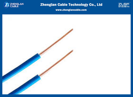 Alambre y cable ISO 9001 2015 del edificio de Class 2 CU/PVC BV 35sqmm del conductor