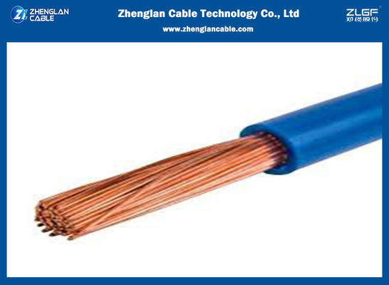 Alambres eléctricos resistentes al fuego: cable aislado PVC 450/750V según IEC 60227 para la casa (BV, BVR, BVVB)