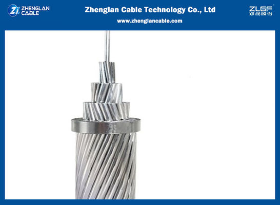 2/0 conductores de aluminio estándar del cable ASTM-B399 del AWG (7/3.503m m) AAAC 1350