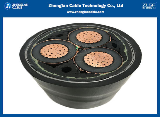 La cinta de acero que XLPE acorazado aisló el PVC del cable de transmisión forró la 26/25 base eléctrica 240sqmm del kilovoltio 3