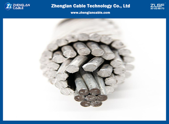 Conductor de aluminio Steel Reinforced Cable BS215, ASTM B232, y DIN48204 del Waxwing 18/1 de ACSR.