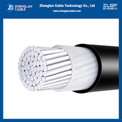 0.6/1kv NA2XY XLPE aislado telegrafía el conductor de aluminio subterráneo 1x400sqmm del cable de transmisión