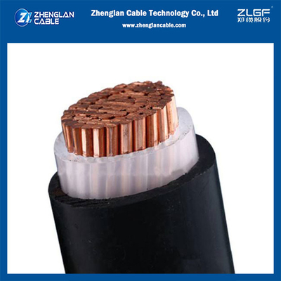 la base Xlpe del cobre del cable de transmisión de la baja tensión 1x95sqmm aisló ignífugo