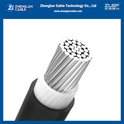 IEC subterráneo ignífugo 60502-1 del cable de transmisión de la baja tensión del Pvc de Al/Xlpe