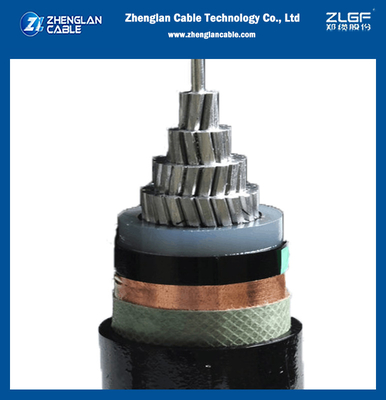 VDE subterráneo acorazado 0276 de las BS 662 BS 7835 de la envoltura del PVC del cable de 3x150mm2 STA milivoltio