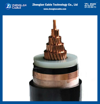 8.7/15kV 3X185mm2 XLPE aisló PVC medio Jacekt del voltaje de los cables de transmisión