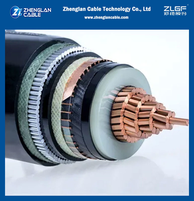 el PVC defendido CWS de 19/33kV AWA Armored forró los cables de transmisión que XLPE aisló a BS 6622