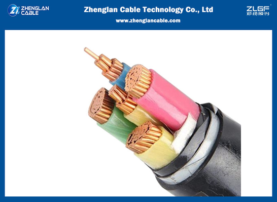 El PVC aislado PVC forró el cable de transmisión multifilar acorazado de la SWA 3x35+2x16sqmm