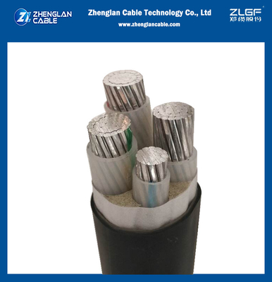 aluminio subterráneo del cable de transmisión de la baja tensión de 3.5C AAC Unarmored
